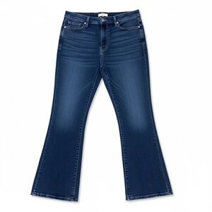 PAIGE Women's High Rise Jeans - Dark Blue